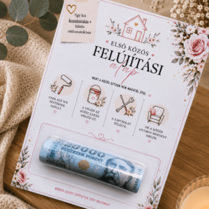 Közös otthon alap – esküvői pénzátadó