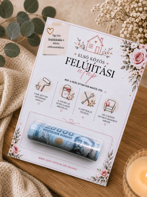 Közös otthon alap – esküvői pénzátadó