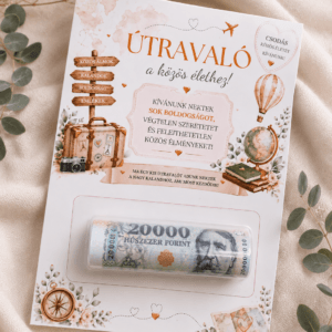 Útravaló a közös élethez – esküvői pénzátadó