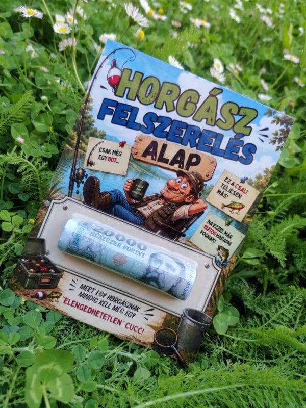 Horgász Felszerelés Alap – Vicces pénzátadó horgászoknak