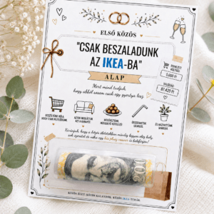 Esküvői pénzátadó – IKEA alap | 2026 slágere