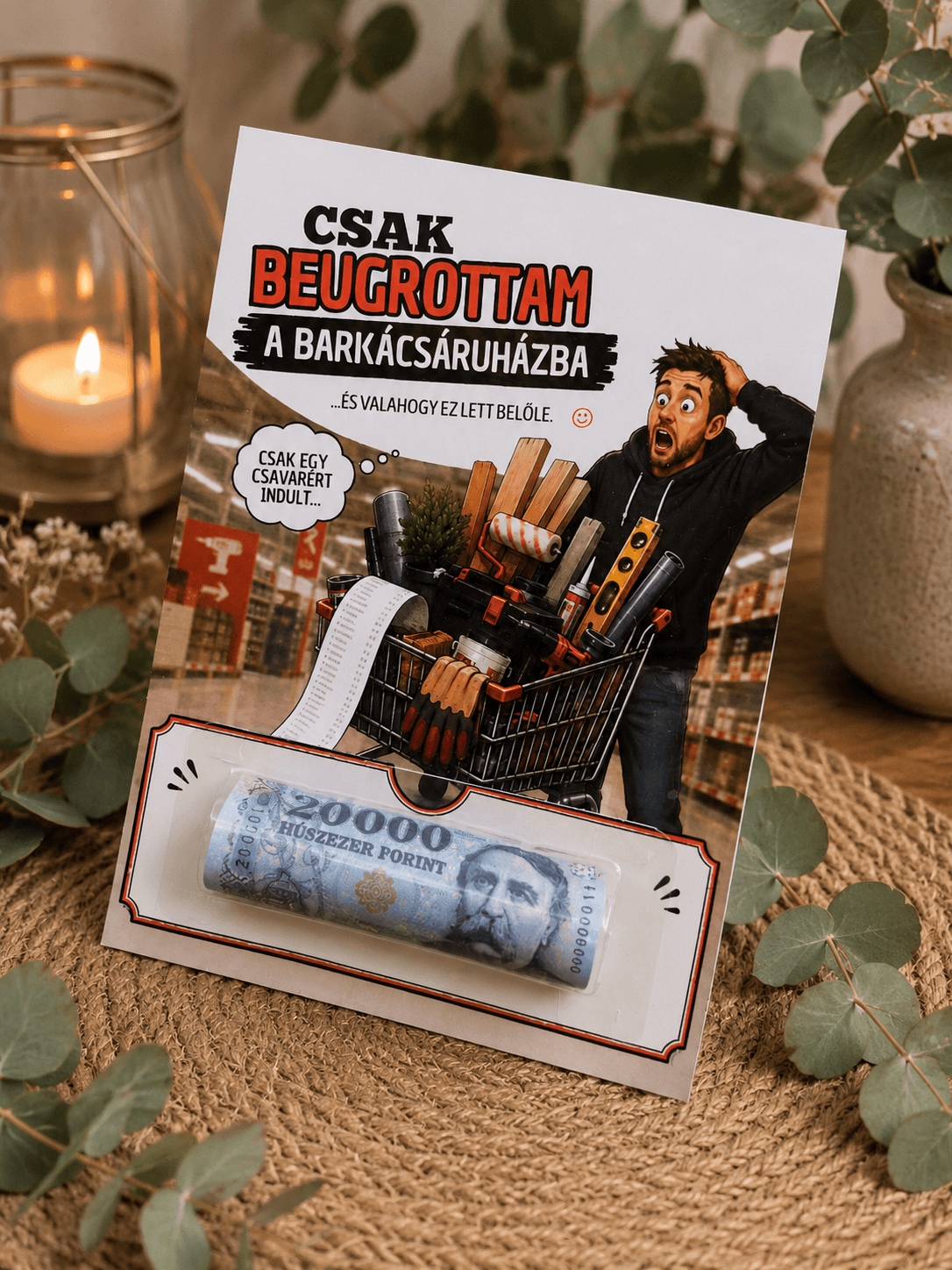 Barkács Bevásárló Alap – Vicces pénzátadó ezermestereknek