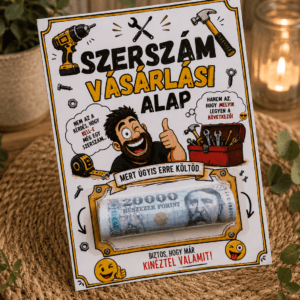 Szerszám Vásárlási Alap – Vicces pénzátadó ezermestereknek