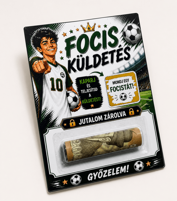 Focis küldetés kaparós pénzátadó