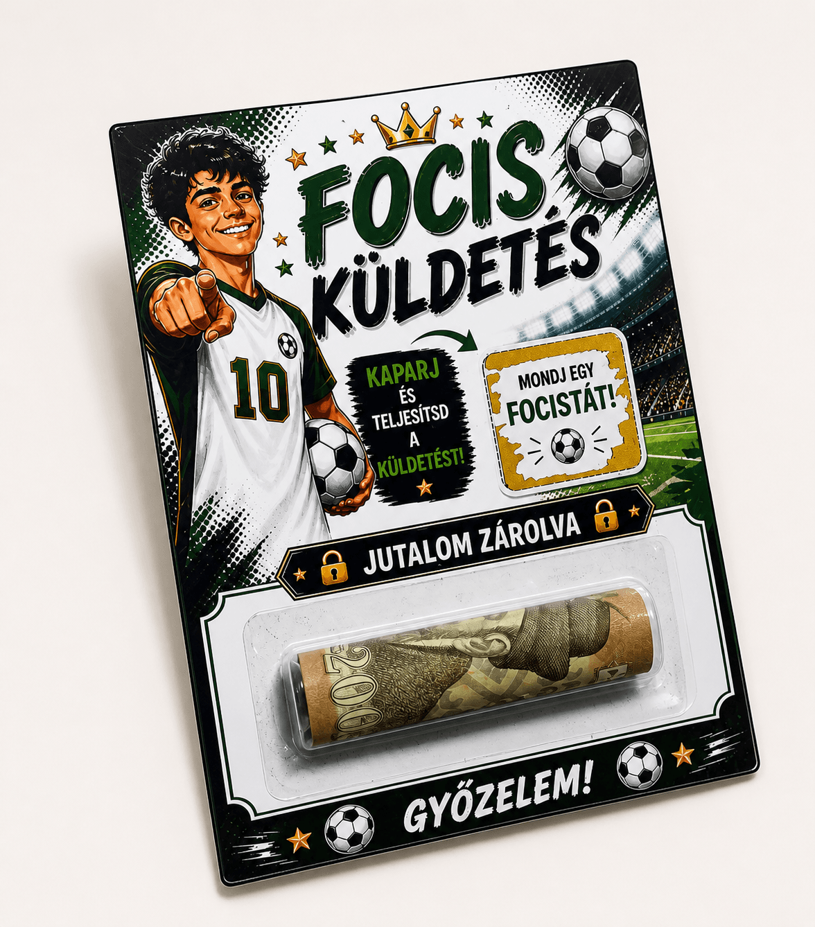 Focis küldetés kaparós pénzátadó