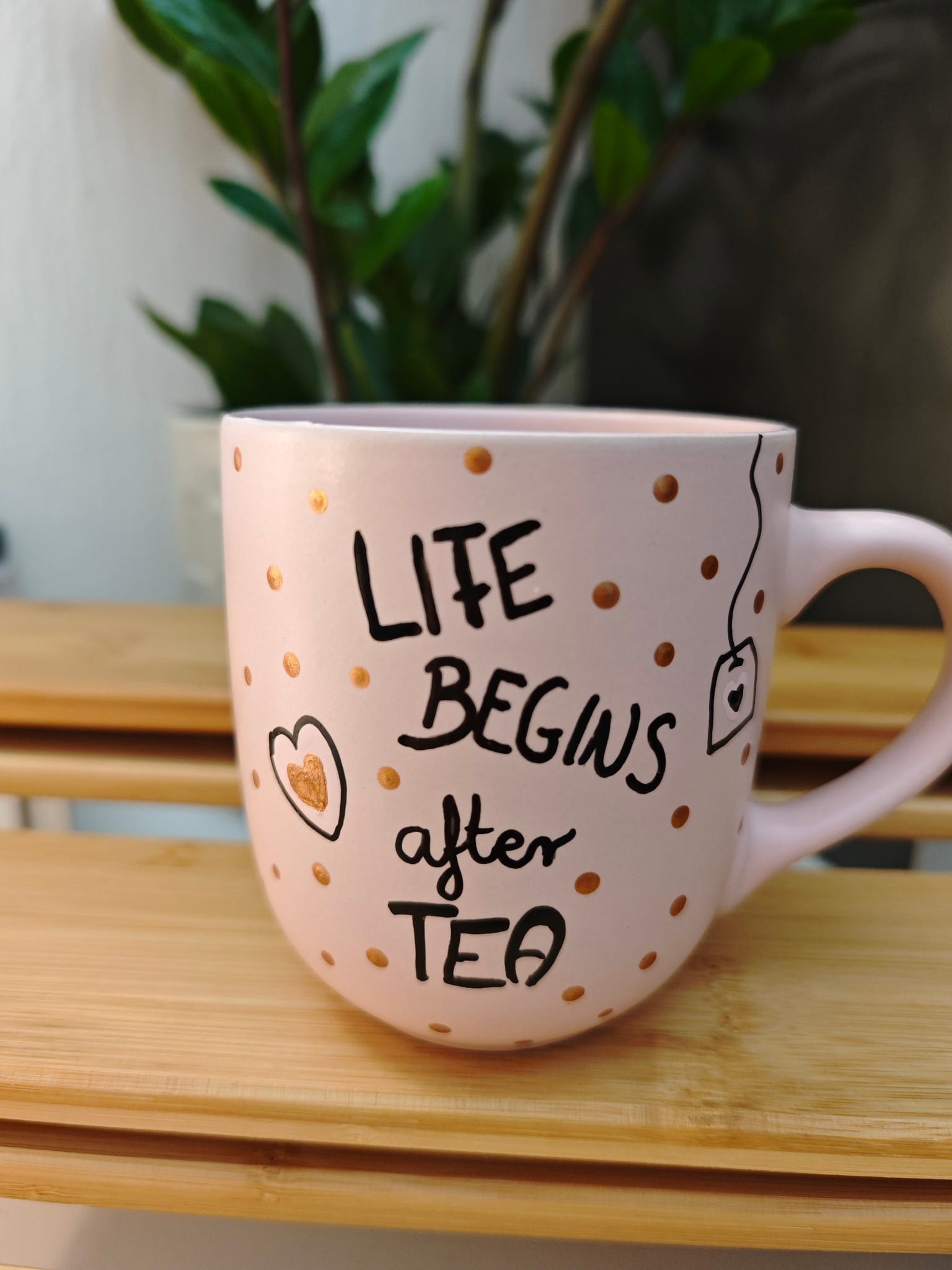 Life begins after tea – teás bögre 300 ml