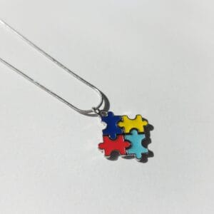 Puzzle medálos nyaklánc