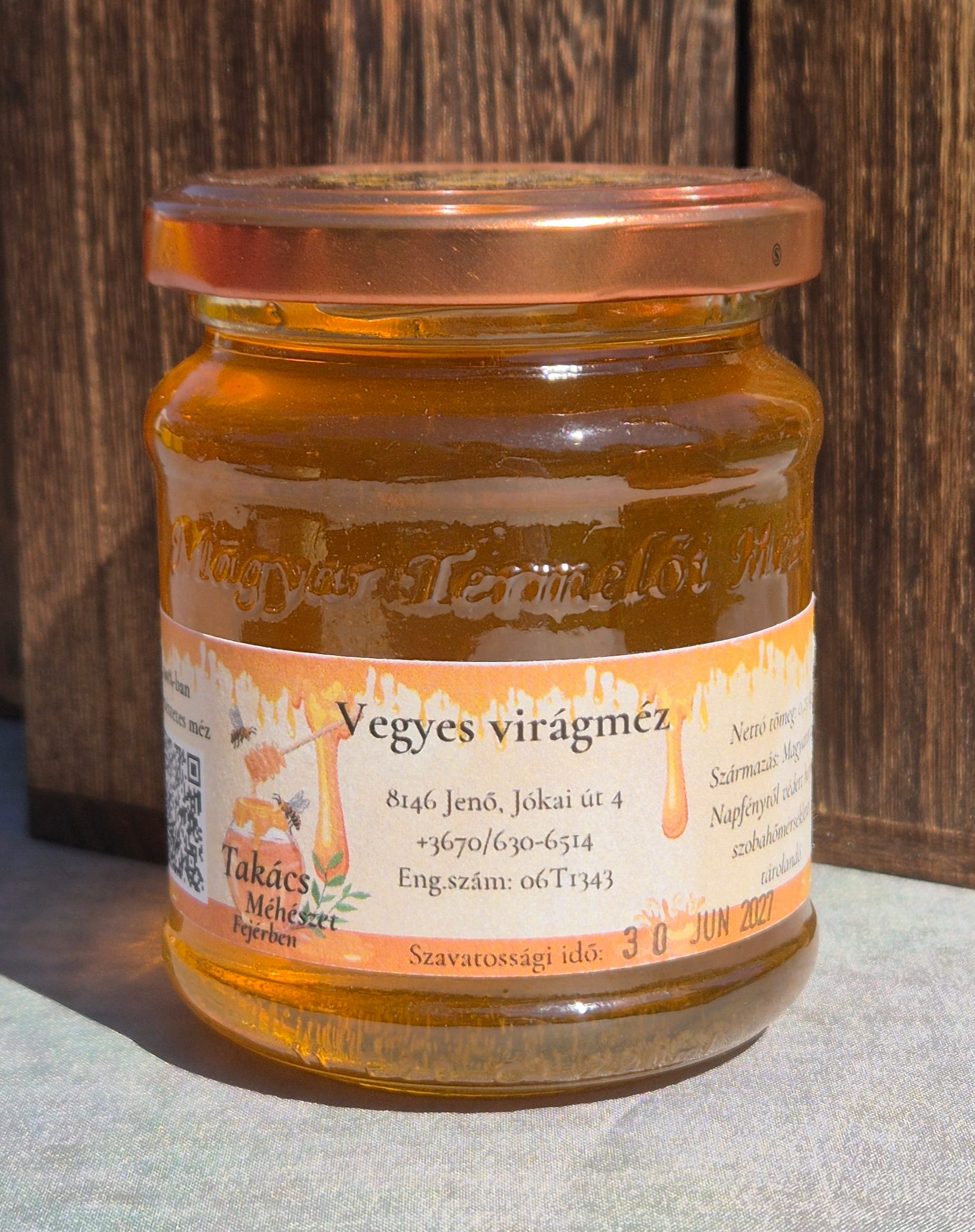 Vegyes virágméz 0,25 kg