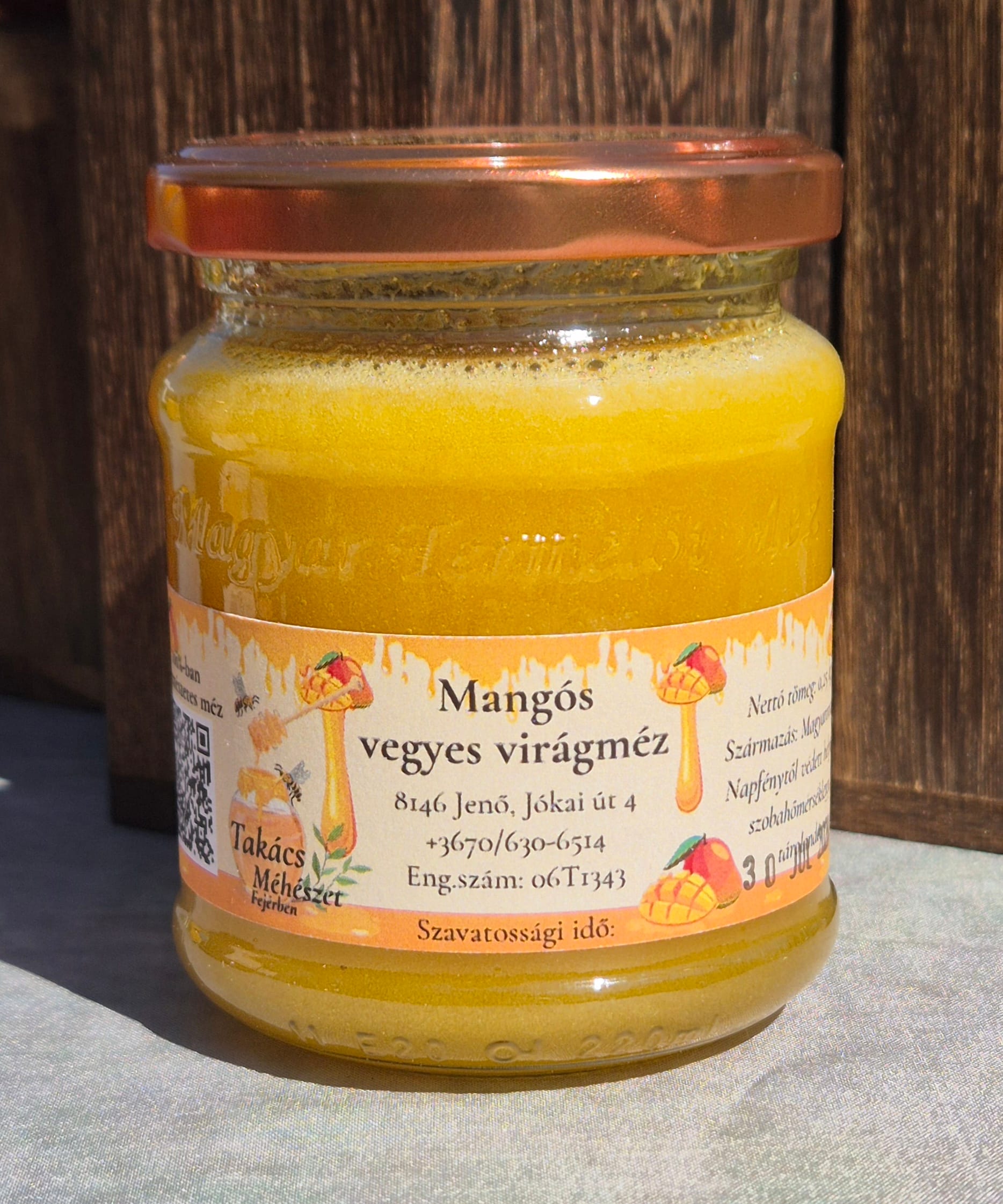 Mangós méz 0,25 kg