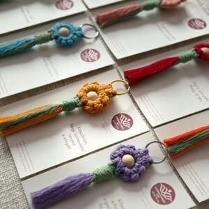 Margaréta kulcstartó