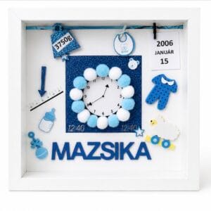 Személyre szabott baba emlék box
