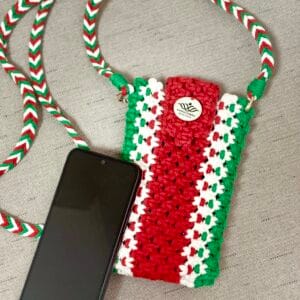Mobiltelefon tartó tok/táska