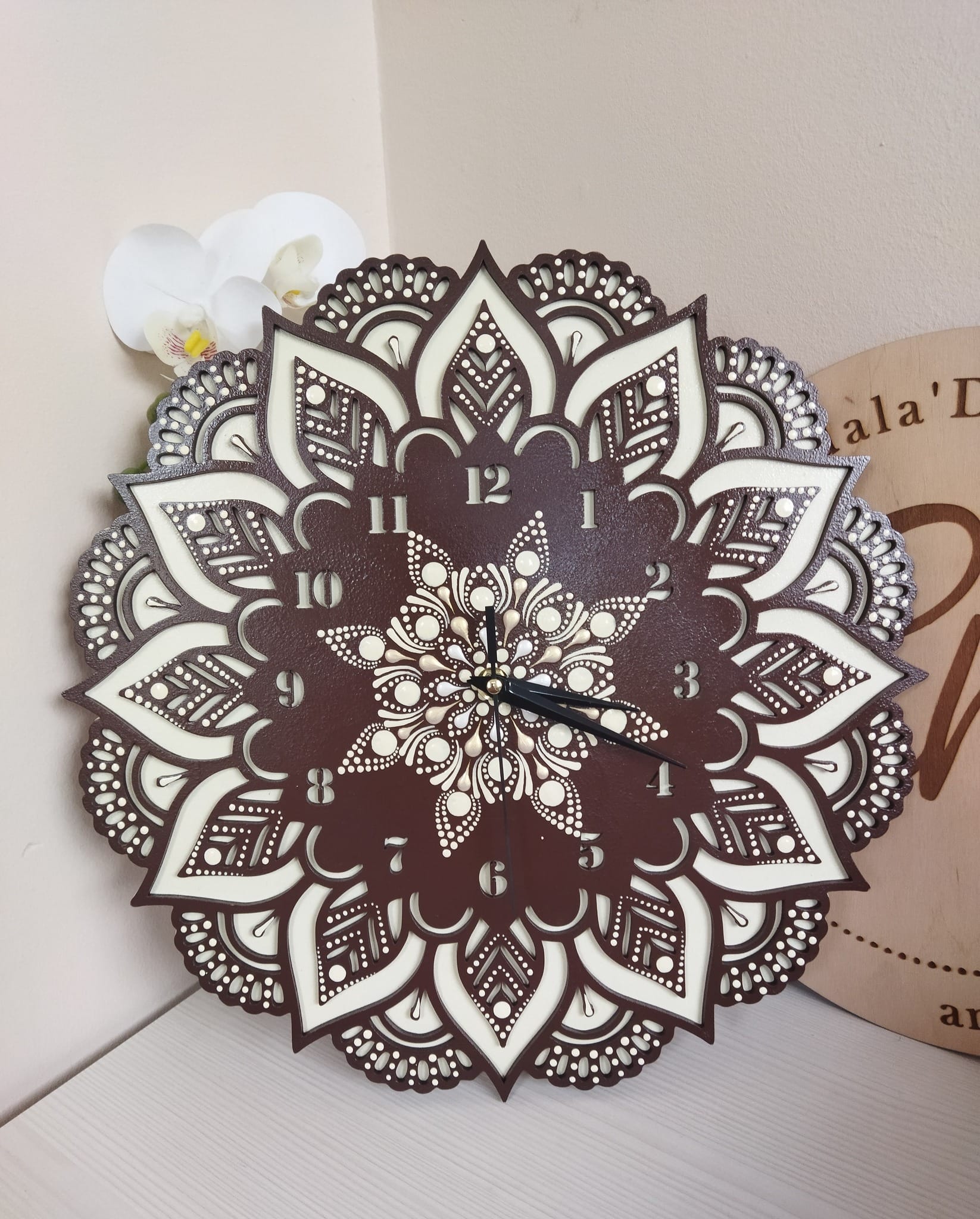 Mandala óra (dupla rétegű)