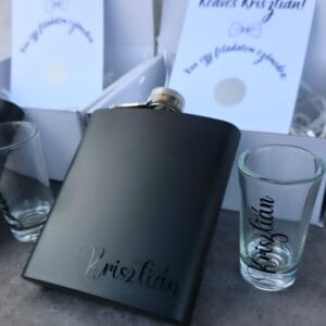 Férfi tanú felkérő box – Black