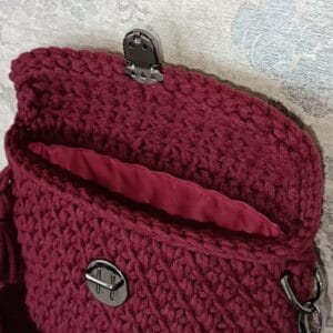 Manda táska „Burgundi mini”