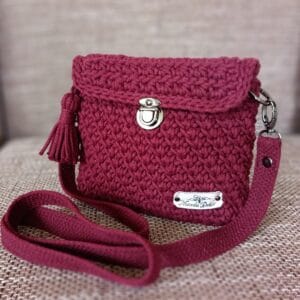 Manda táska „Burgundi mini”