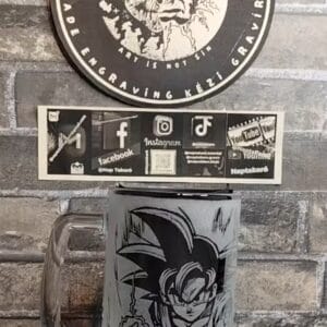 Son Goku Korsó Kézzel gravírozva