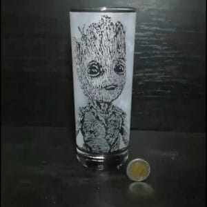 Groot mintás üveg pohár