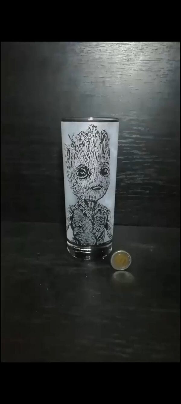Groot mintás üveg pohár