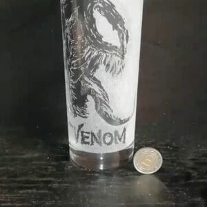 Venom mintás üveg pohár