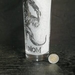 Venom mintás üveg pohár