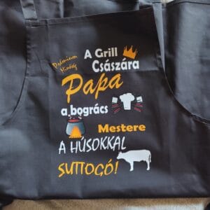 Grill császára kötény