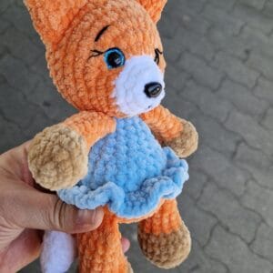 Roxy, a plüss róka – horgolt amigurumi
