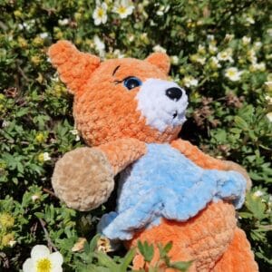 Roxy, a plüss róka – horgolt amigurumi