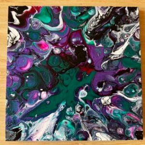 Fluid art festmény