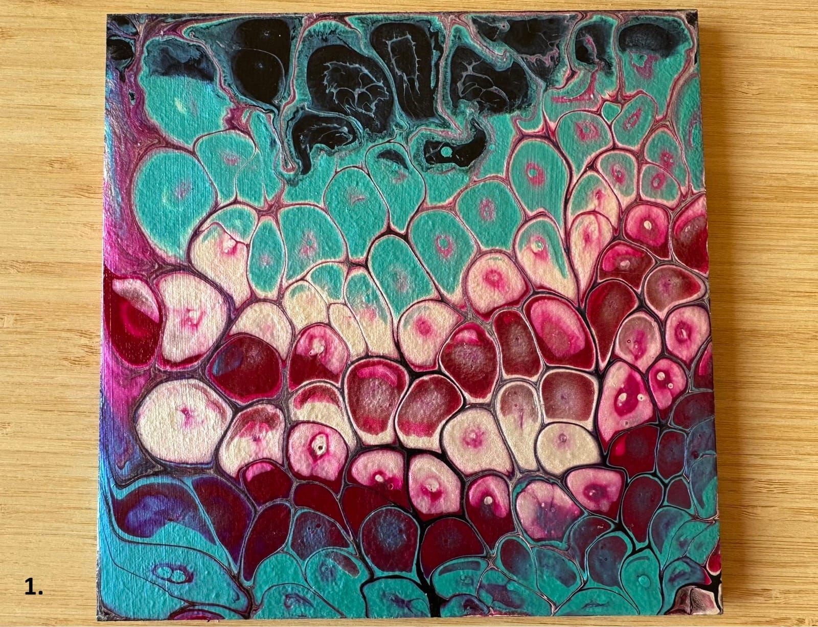 Fluid art festmény