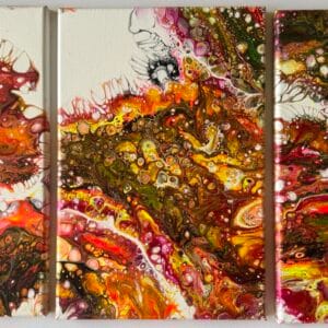 Fluid art festmény