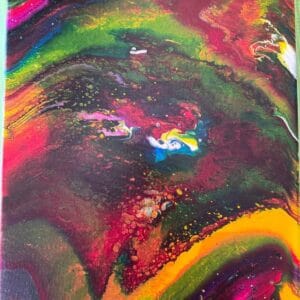 Fluid art festmény