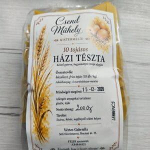 10 tojásost házi tészta/Lebbencs