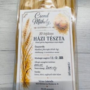 10 tojásost házi tészta/Szélesmetélt