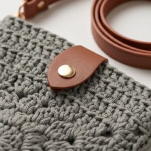 ZIBO Go horgolt crossbody táska