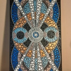 Mandala Geometriai Vászonkép