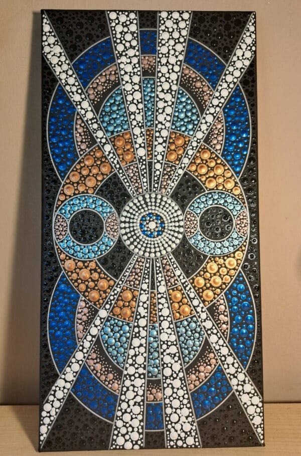 Mandala Geometriai Vászonkép