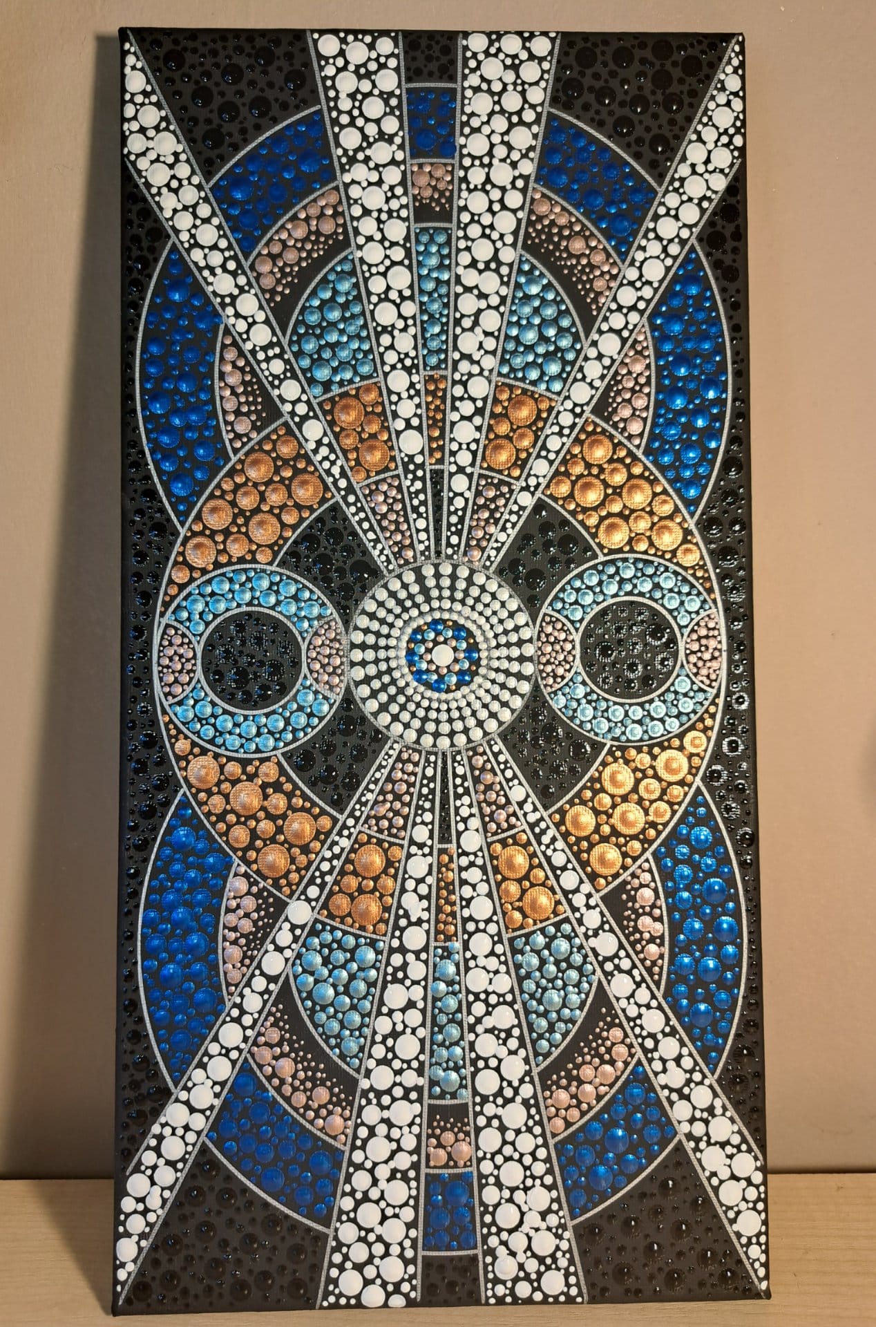 Mandala Geometriai Vászonkép