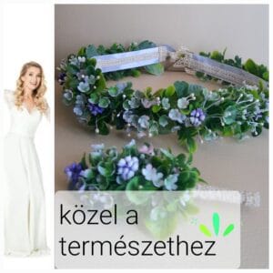 Greenery esküvői szett