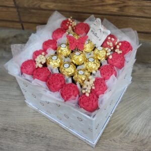 Illatviasz virág-bonbon box
