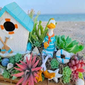 Ducky’s beach house asztaldísz