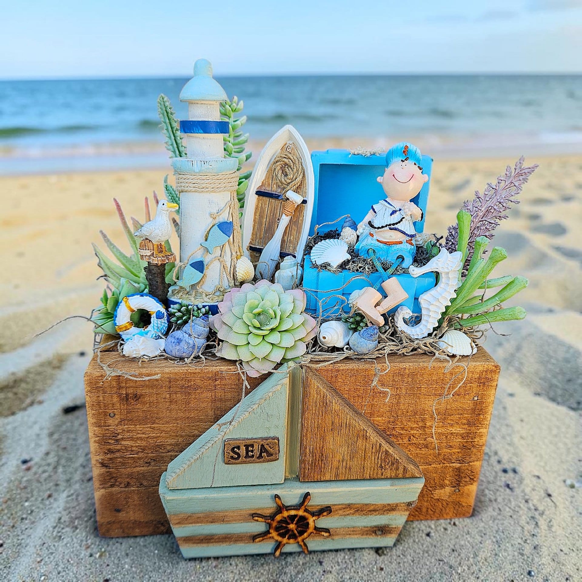 Sailor’s treasure asztaldísz