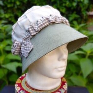 Cloche nyári kalap, női kombinált