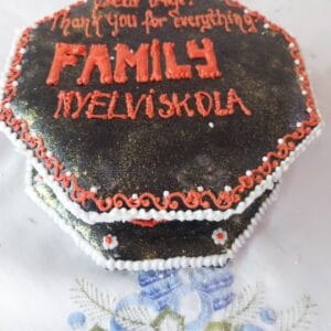 Mézeskalács köszönő doboz