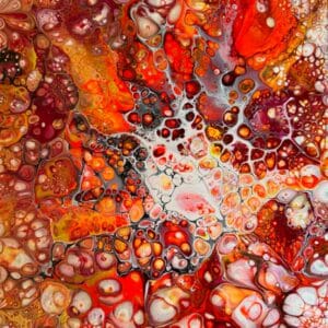 Fluid art festmény