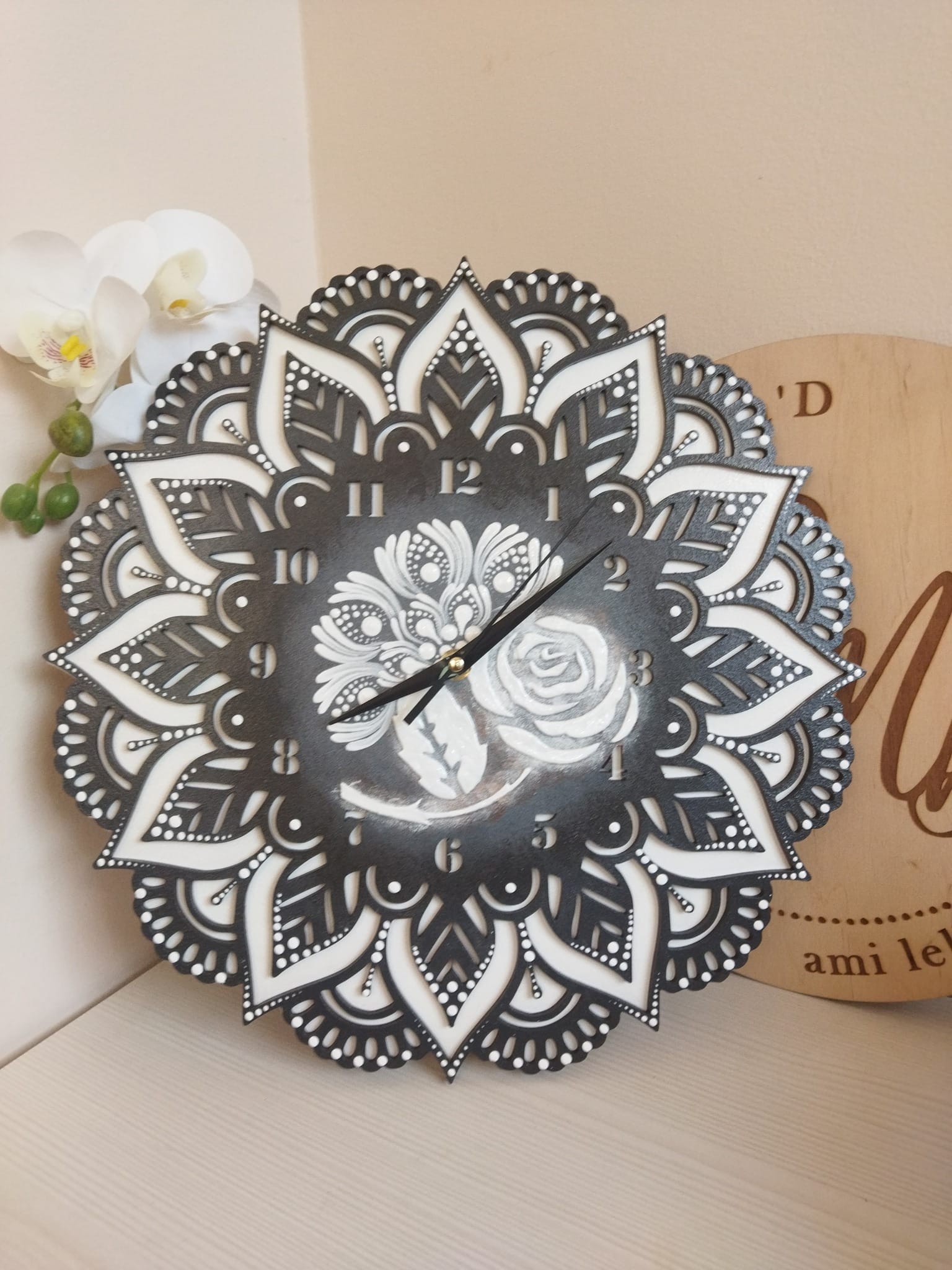 Mandala óra (dupla rétegű)