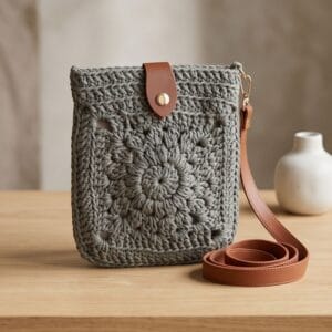 ZIBO Go horgolt crossbody táska