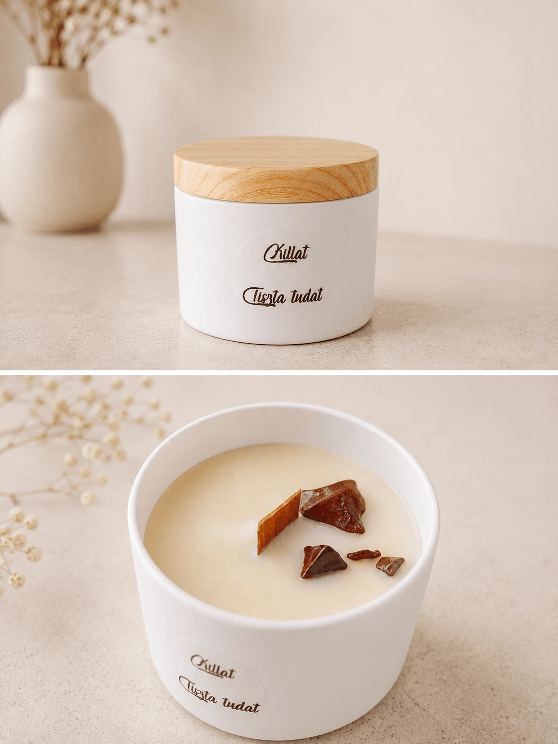 Tiszta tudat illatgyertya