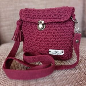 Manda táska „Burgundi mini”