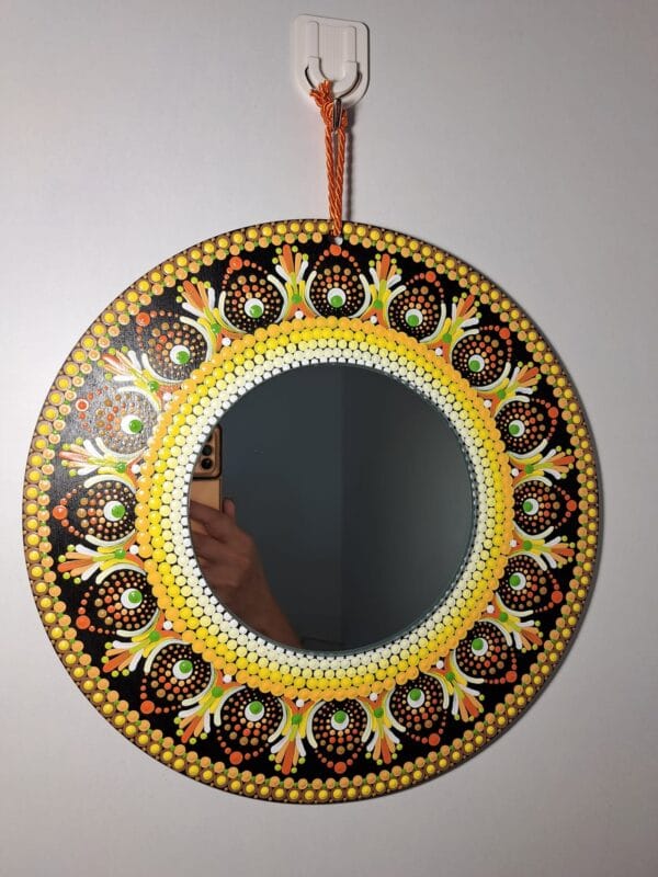 Fa mandala tükör
